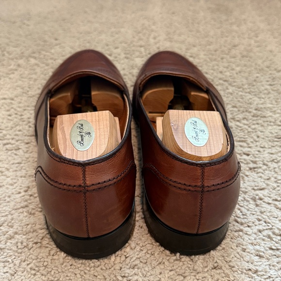 Alden 686 Last Full Strap Calf Leather Loafers Size 10.5 B/D Split Last - Picture 5 of 9